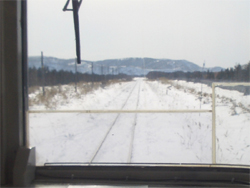 まっすぐな線路