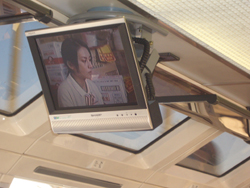 テレビつき